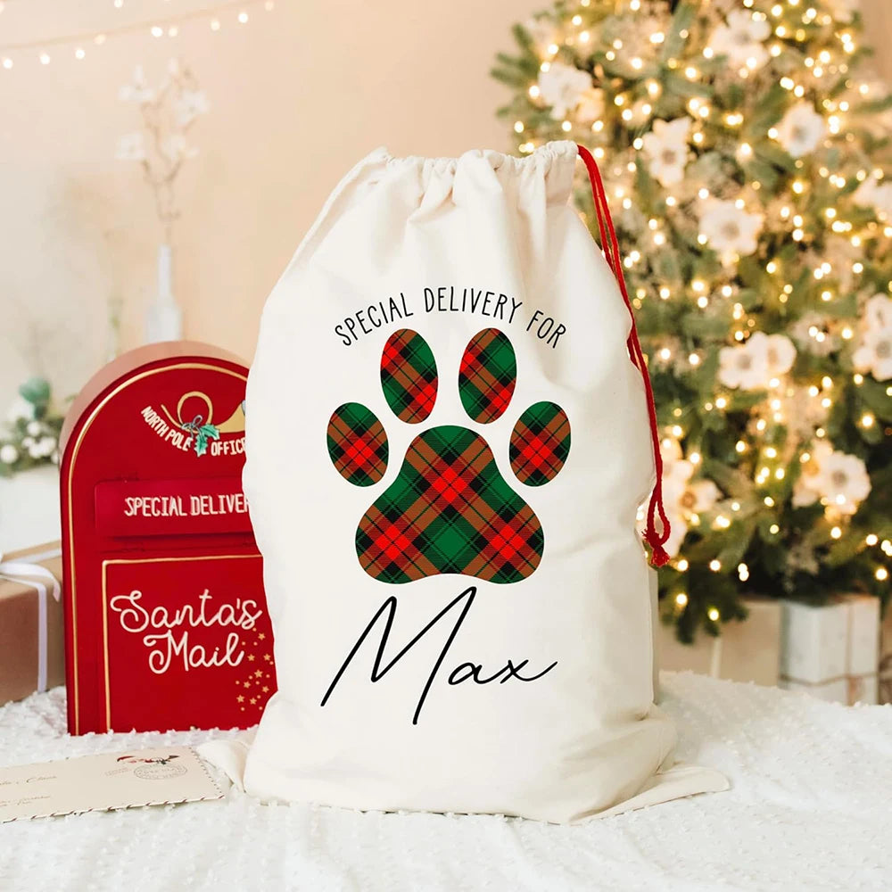 Personalized Santa Sack Merry Christmas